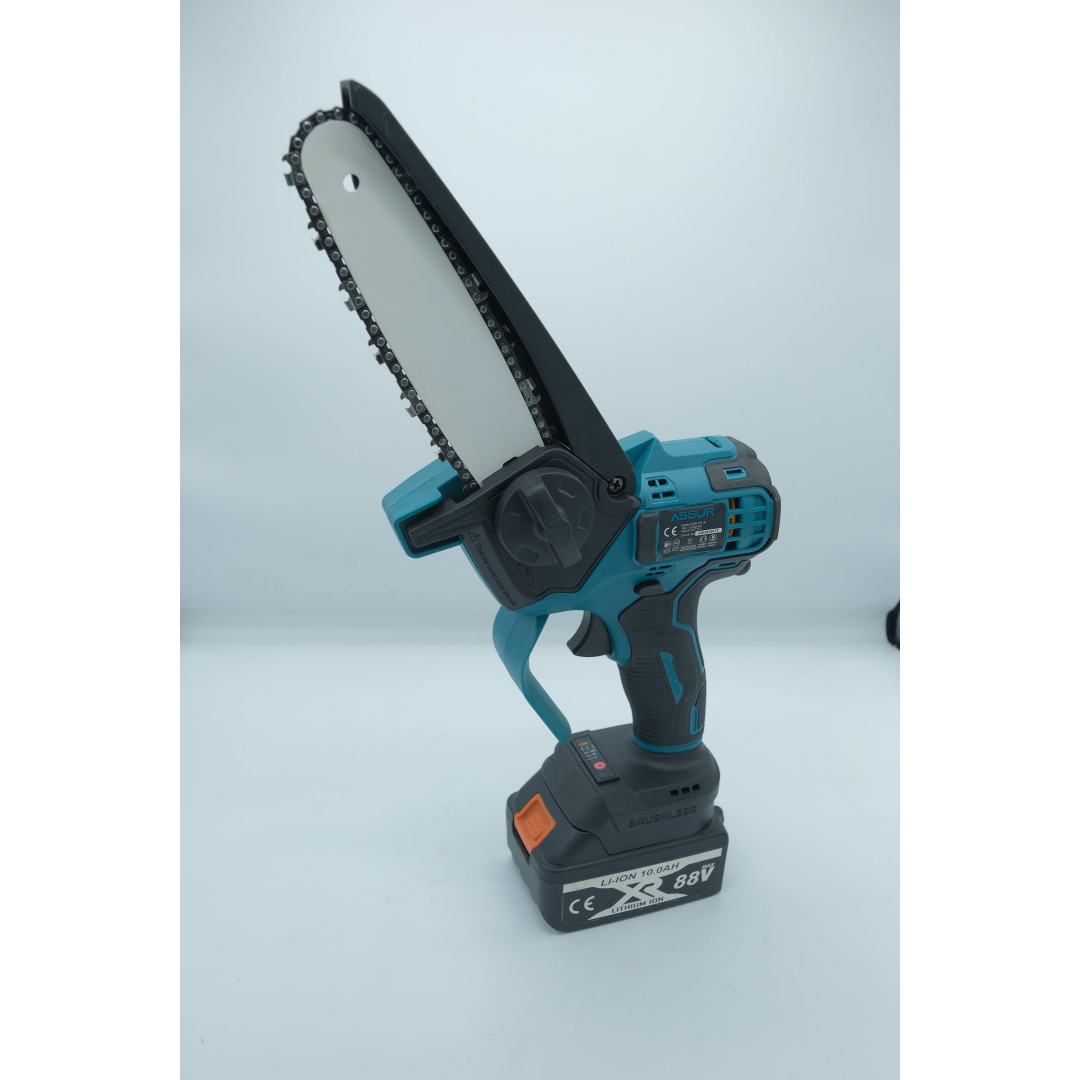 Assur 88V 10Ah Li-Ion Akülü Mini Zincirli Testere (Brushless Motor)